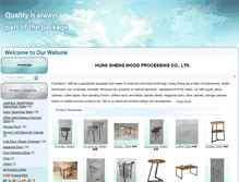 Tablet Screenshot of hs-furniture.com.tw